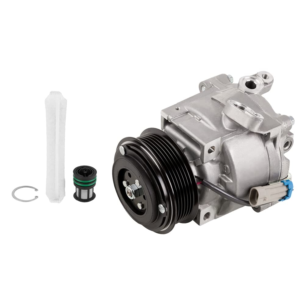 2013-2015 Chevy Sonic OEM AC Compressor with A/C Clutch & Drier - Replacement Part 61-87764R4 - BuyAutoParts | Perfect for Summer Cooling & Auto AC System Repair