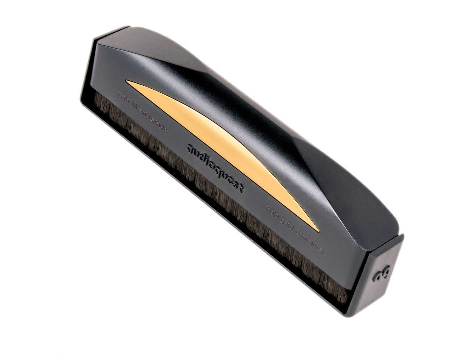 Audioquest Anti Static Record Brush – Premium Vinyl Cleaning Tool for Dust & Static Removal – Perfect for Turntables, LP Records & Hi-Fi Audio Systems