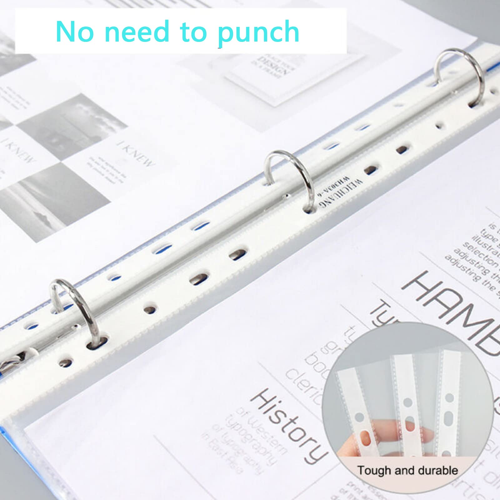 100 Pcs A4 Clear Plastic Document Folders - Waterproof Transparent File Folders for Office, School, Home Organization & Document Storage - Perfect for Paper, Receipts, Certificates & Important Documents