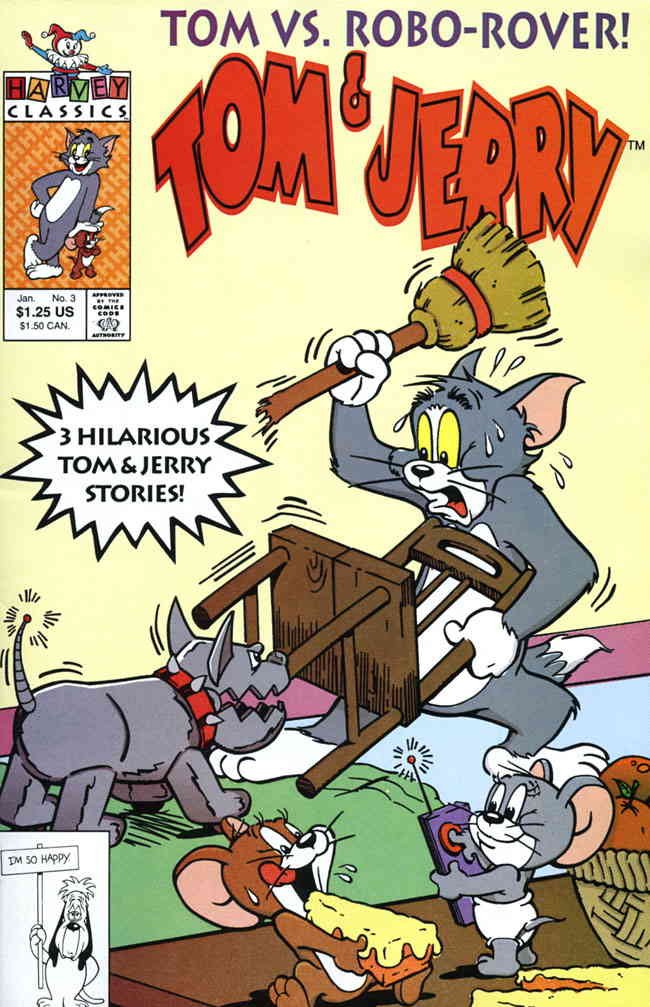 Tom and Jerry Vol. 2 #3 VF Harvey Comics - Vintage All-Ages Comic Book for Collectors | Perfect for Gifts, Display & Nostalgic Reading
