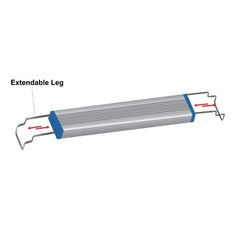 Bioscape Slim LED White Light Bar - Ultra-Thin Energy-Efficient LED Lighting for Home, Office, and Commercial Spaces | Perfect for Under Cabinet, Shelf, and Display Case Illumination