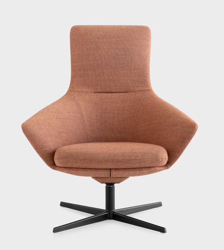 Lapalma Wing Tip S281 Modern Lounge Chair - Mid-Century Inspired Accent Chair for Living Room, Office & Reading Nook - Premium Comfort Seating for Home & Commercial Spaces