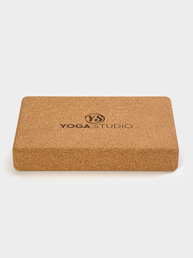 Premium Cork Yoga Block for Stability & Support - Non-Slip Eco-Friendly Yoga Brick for Home & Studio Practice - Ideal for Yoga, Pilates & Meditation Exercises