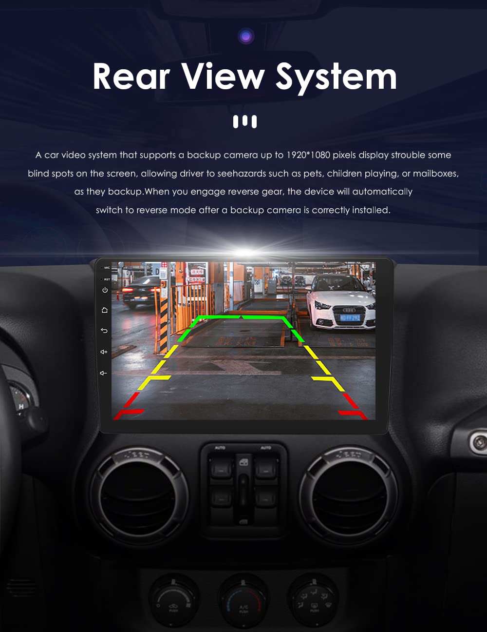 7862S Octa Core 6+64GB Android 12 Car Stereo for Jeep Commander Wrangler Grand Cherokee Chrysler Dodge Ram 1500 Challenger | 9