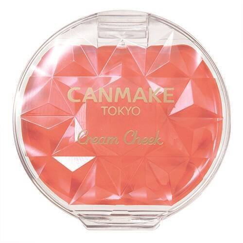 Canmake Tokyo Cream Cheek Color - Japanese Cream Blush for Natural Flush | Perfect for Everyday Makeup & On-The-Go Touch Ups