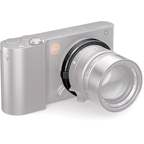 Leica M Adapter L (Black) - Compatible with Leica M Mount Lenses | High-Quality Camera Lens Adapter for DSLR & Mirrorless Cameras | Perfect for Photography, Videography & Travel Shots