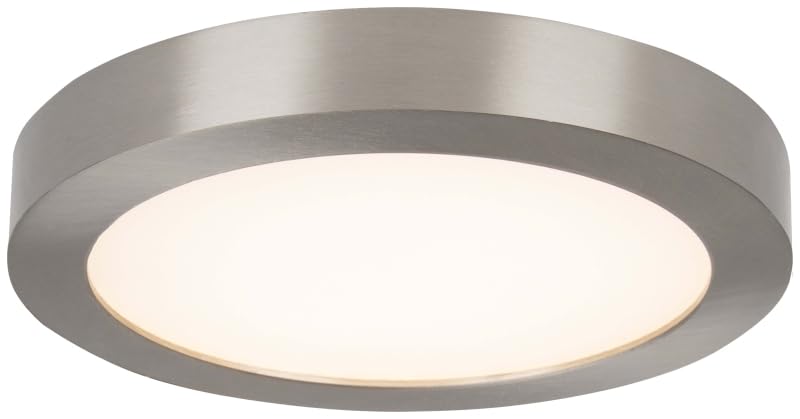 7.5 Inch LED Ceiling Light Fixture - Energy Efficient, Dimmable, Modern Design for Living Room, Bedroom, or Kitchen Lighting