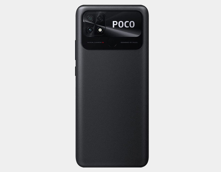 Poco C40 4G Smartphone - Unlocked GSM Dual SIM, 64GB ROM + 4GB RAM, Long Battery Life - Power Black | Perfect for Travel, Business & Everyday Use