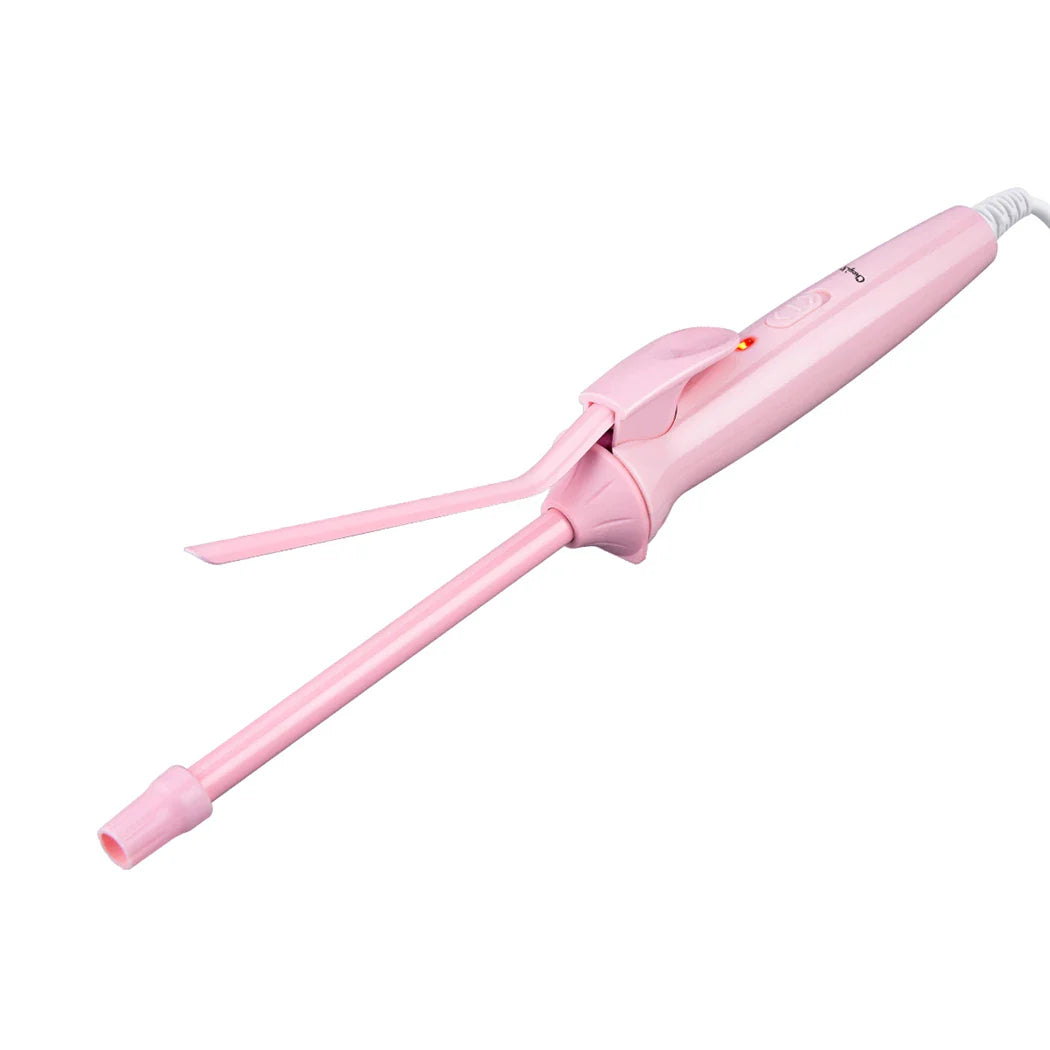 Professional 9mm Wand Curling Iron for Long Lasting Beach Waves & Curls - Perfect for Salon Styling, Home Use & Special Occasions