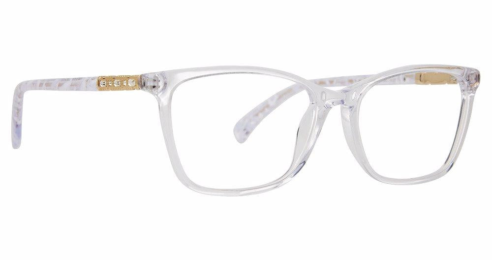 Badgley Mischka BMMICHELA Women's Designer Eyeglasses - Stylish Reading Glasses for Work, Driving & Fashion Accessories