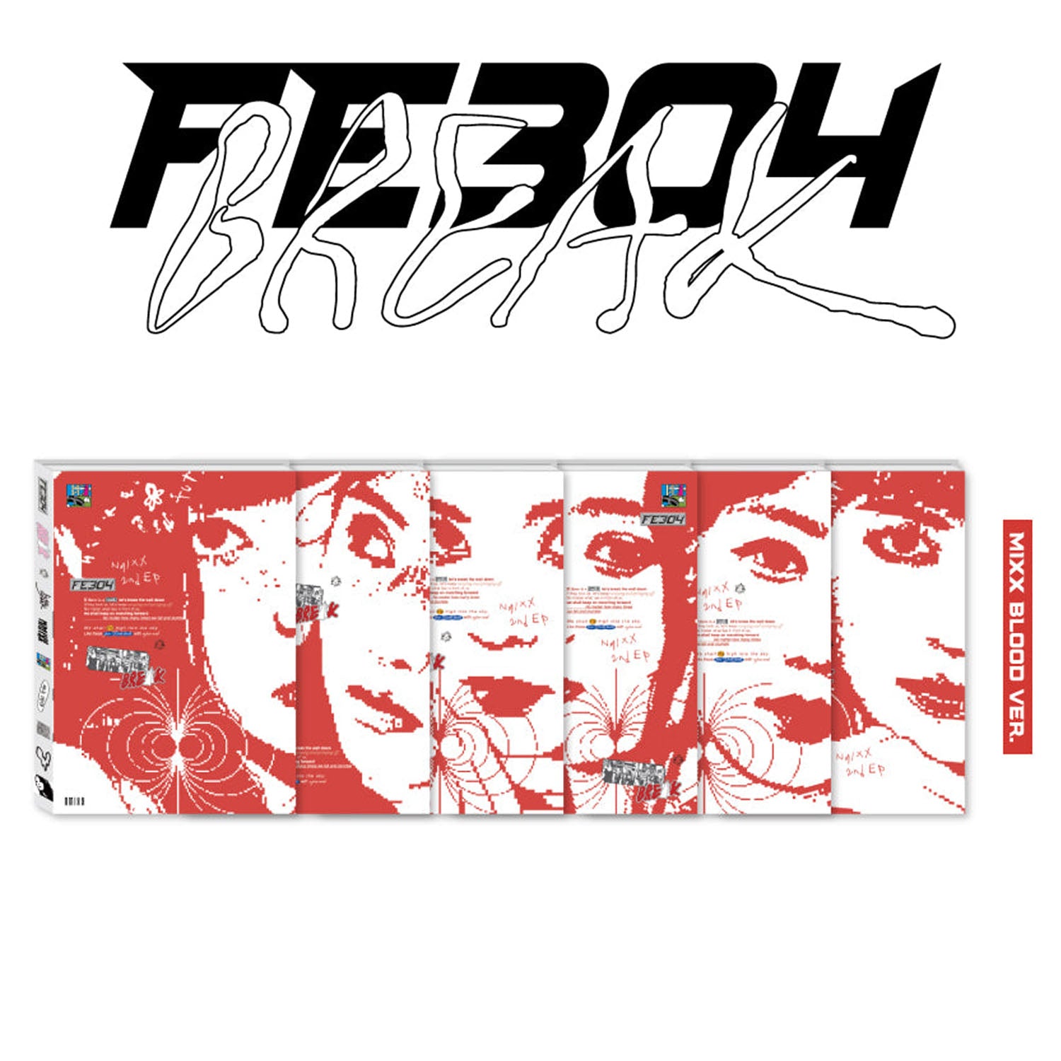 NMIXX 2nd EP Album 'FE3O4: BREAK' - K-Pop Music CD with Photobook & Exclusive Merchandise | Perfect for K-Pop Fans, Collectors, and Gift Giving