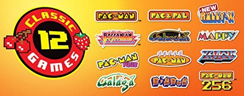 Pac-Man Connect and Play - 12 Classic Arcade Games for Kids & Adults | Retro Gaming Fun for Family Game Nights & Parties