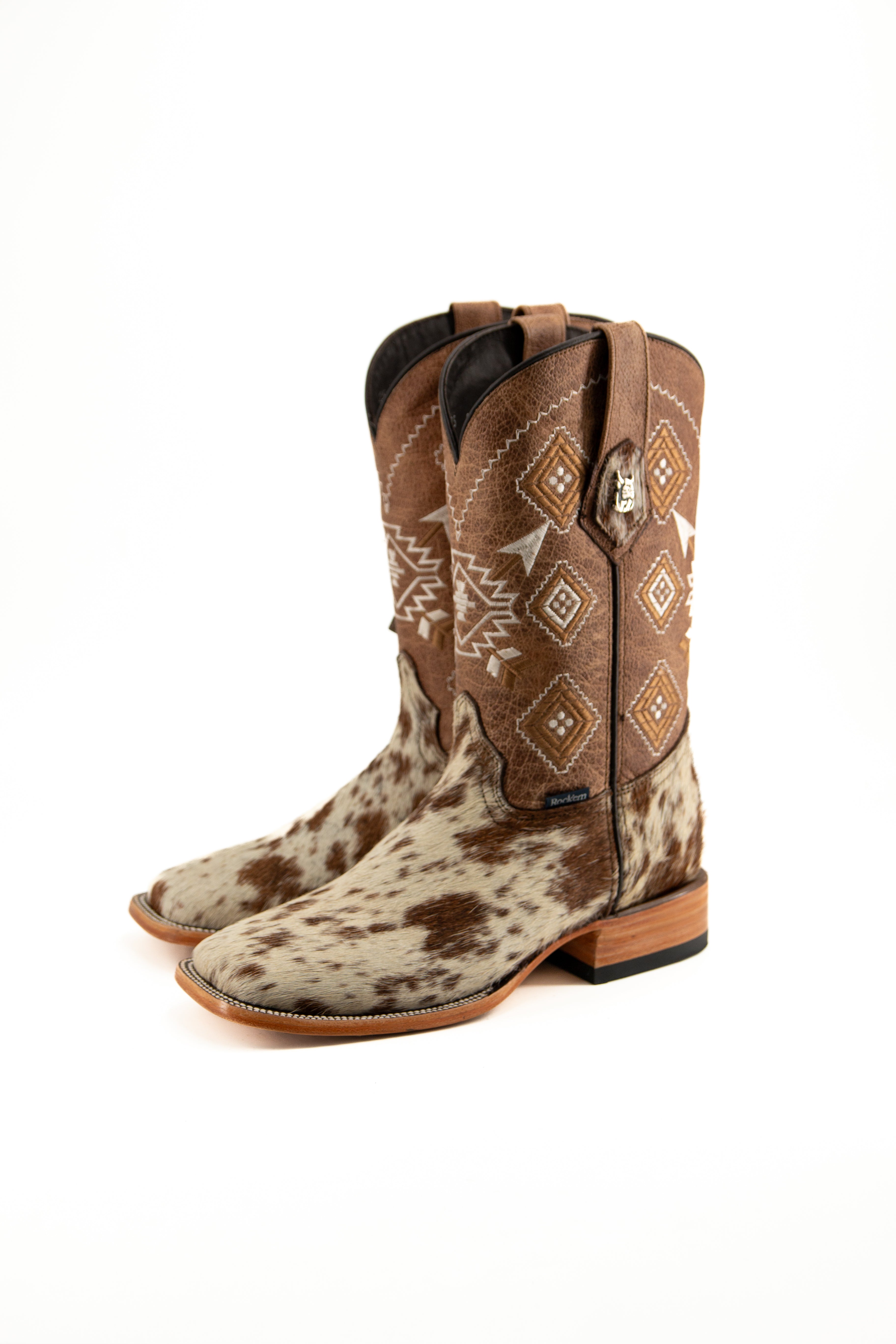 Men's Size 6 Genuine Cowhide Western Cowboy Boots - Durable & Comfortable for Rodeo, Country Dancing & Everyday Wear