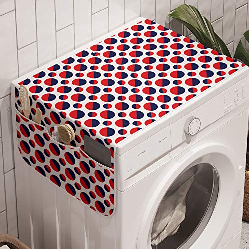 Navy Blue Red and White