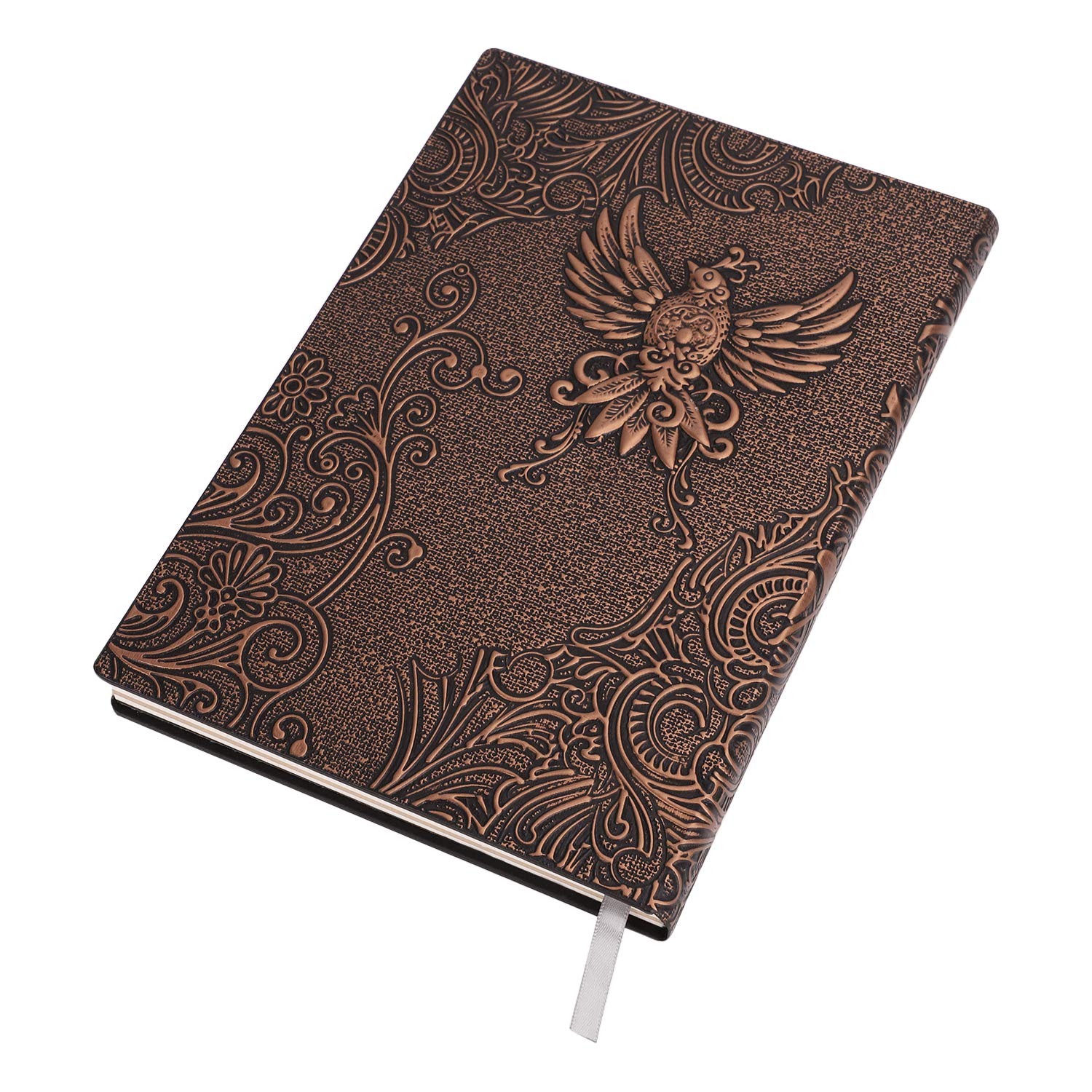 Premium Clobeau Wizard Travelers Notebook - Blank Sketchbook & Journal for Artists, Writers, Students | Durable Hardcover Diary with Thick Paper | Perfect for Drawing, Note Taking, Travel Journaling & Creative Writing