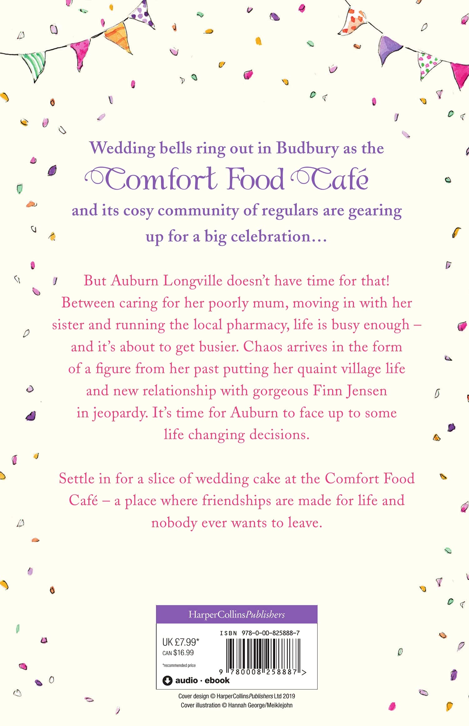 Romantic Wedding Novel - A Wedding at the Comfort Food Cafe | Heartwarming Love Story for Brides & Book Clubs | Perfect for Beach Reads & Vacation Entertainment