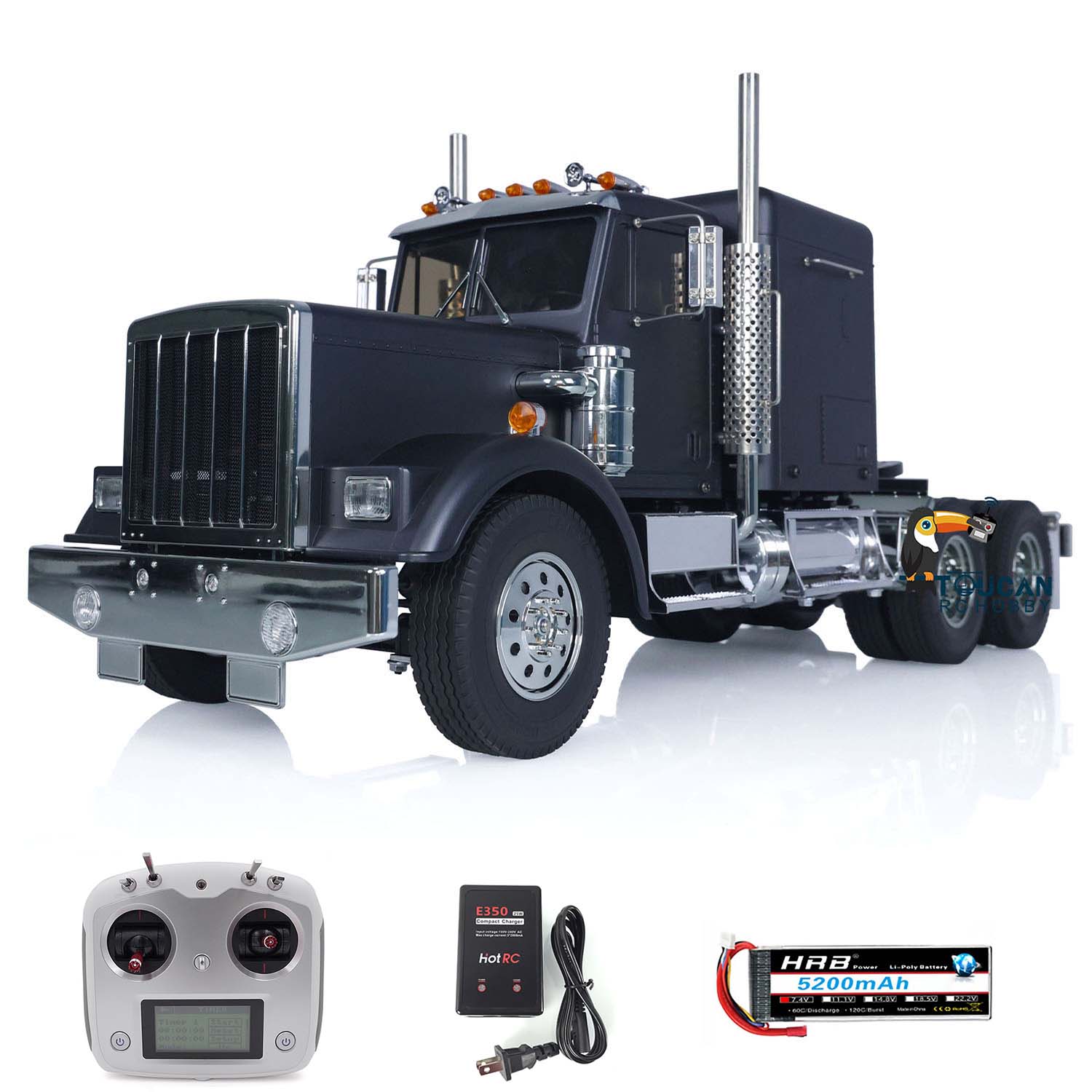 TAMIYA 1/14 Scale 6x4 RC Tractor Truck RTR (Ready-to-Run) - Remote Control Assembled & Painted Model Vehicle with ESC & Servo - Perfect for Hobbyists, Collectors & RC Racing Enthusiasts