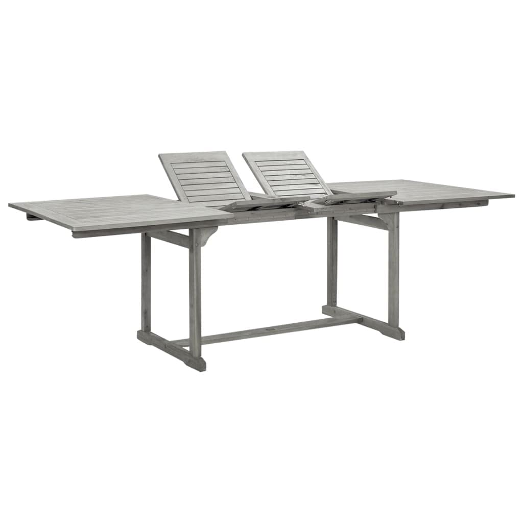 Solid Acacia Wood Outdoor Patio Dining Table (63