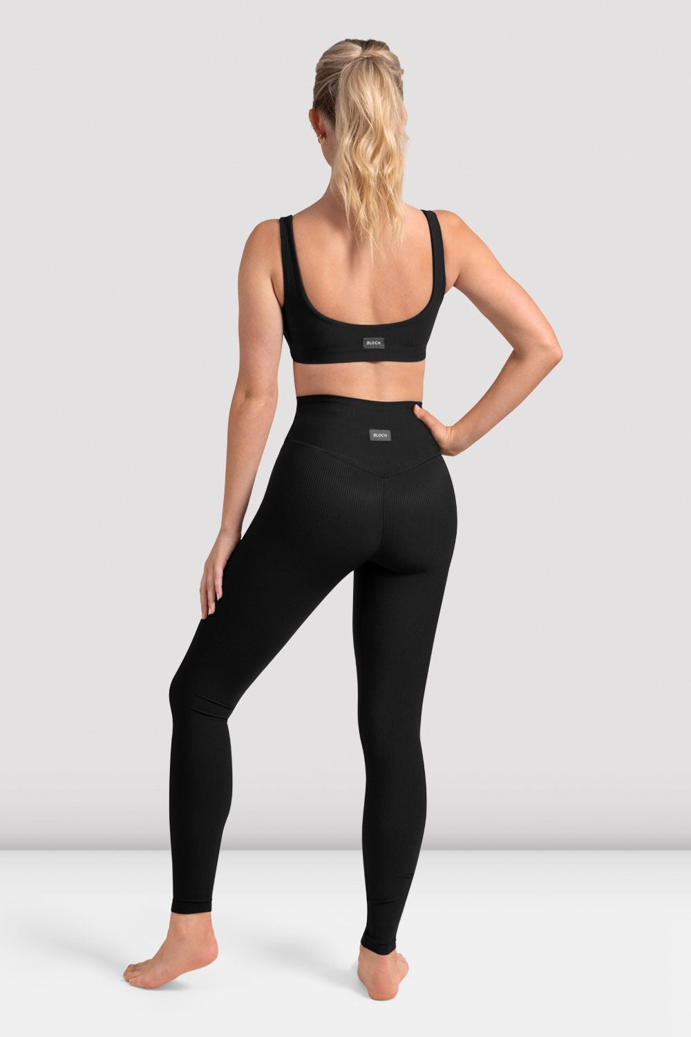 BLOCH Women's Square Neck Bra - Comfortable Support for Yoga, Workout & Everyday Wear