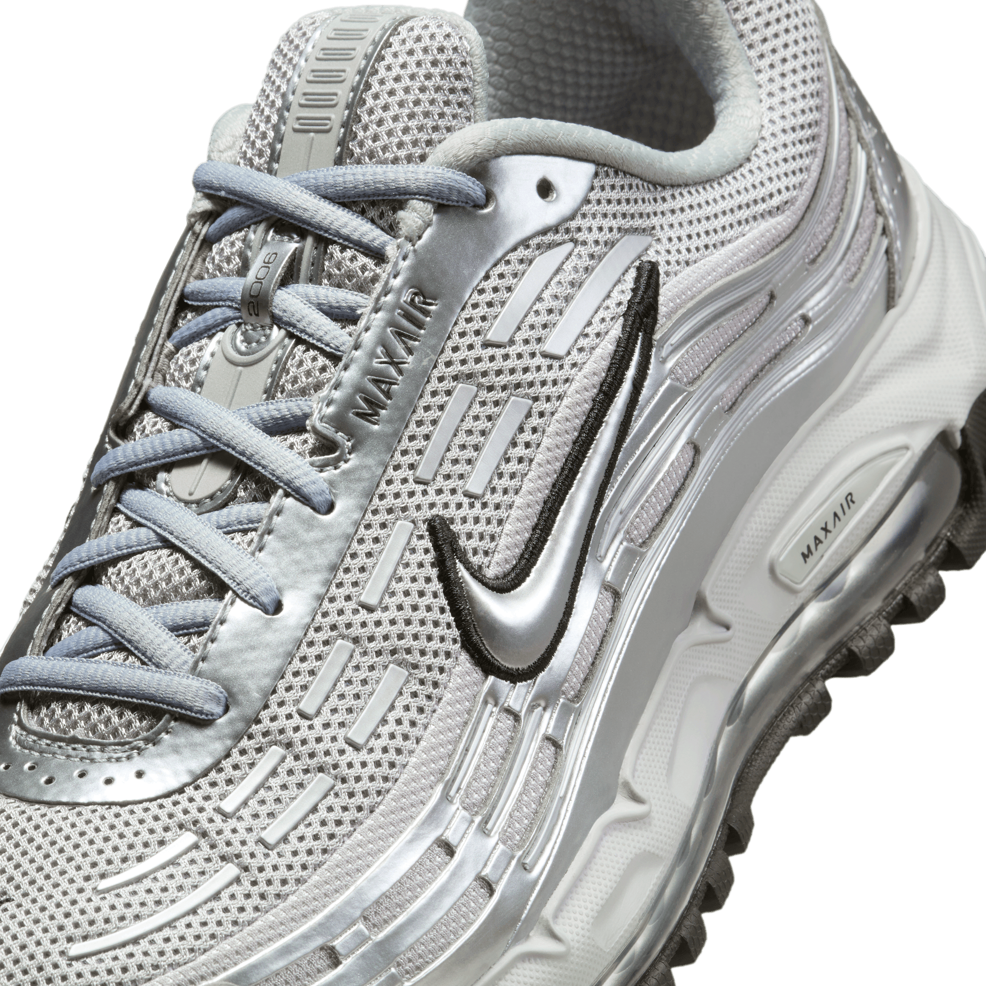 AIR MX TL 2.5 Running Shoes - Lightweight Athletic Sneakers for Men & Women | Flight Silver / Metallic Silver | Perfect for Jogging, Gym Workouts & Daily Wear
