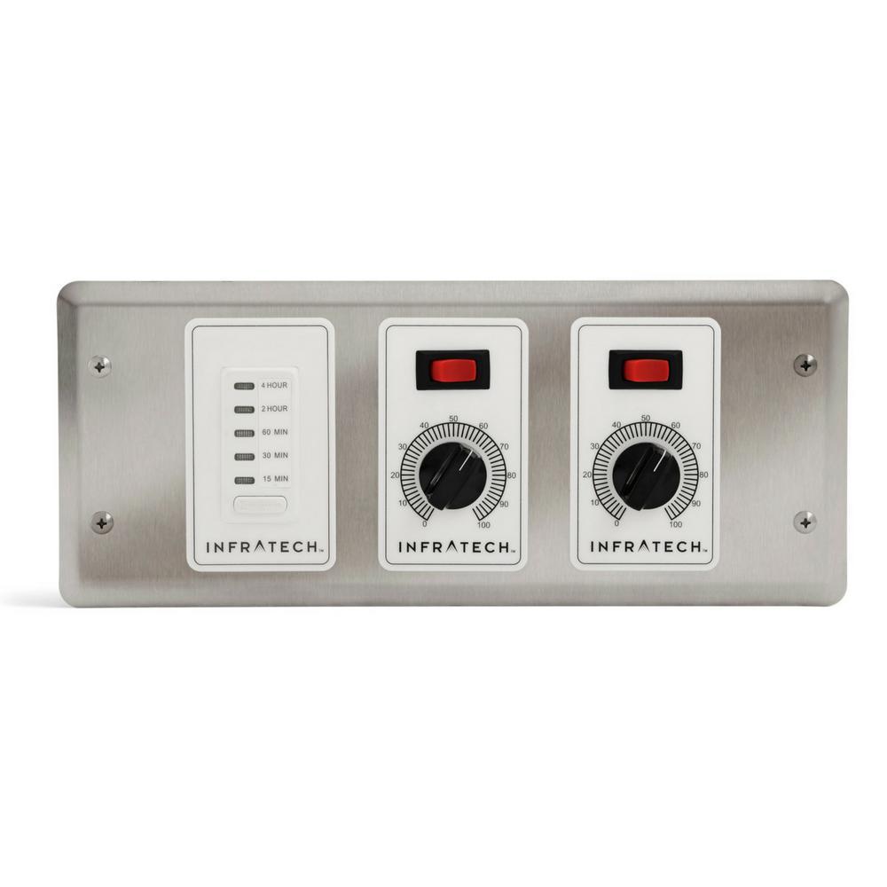 Infratech Solid State Zone Analog Controllers - Premium Heating Control for Home & Commercial Use - Perfect for Patios, Garages, and Workspaces
