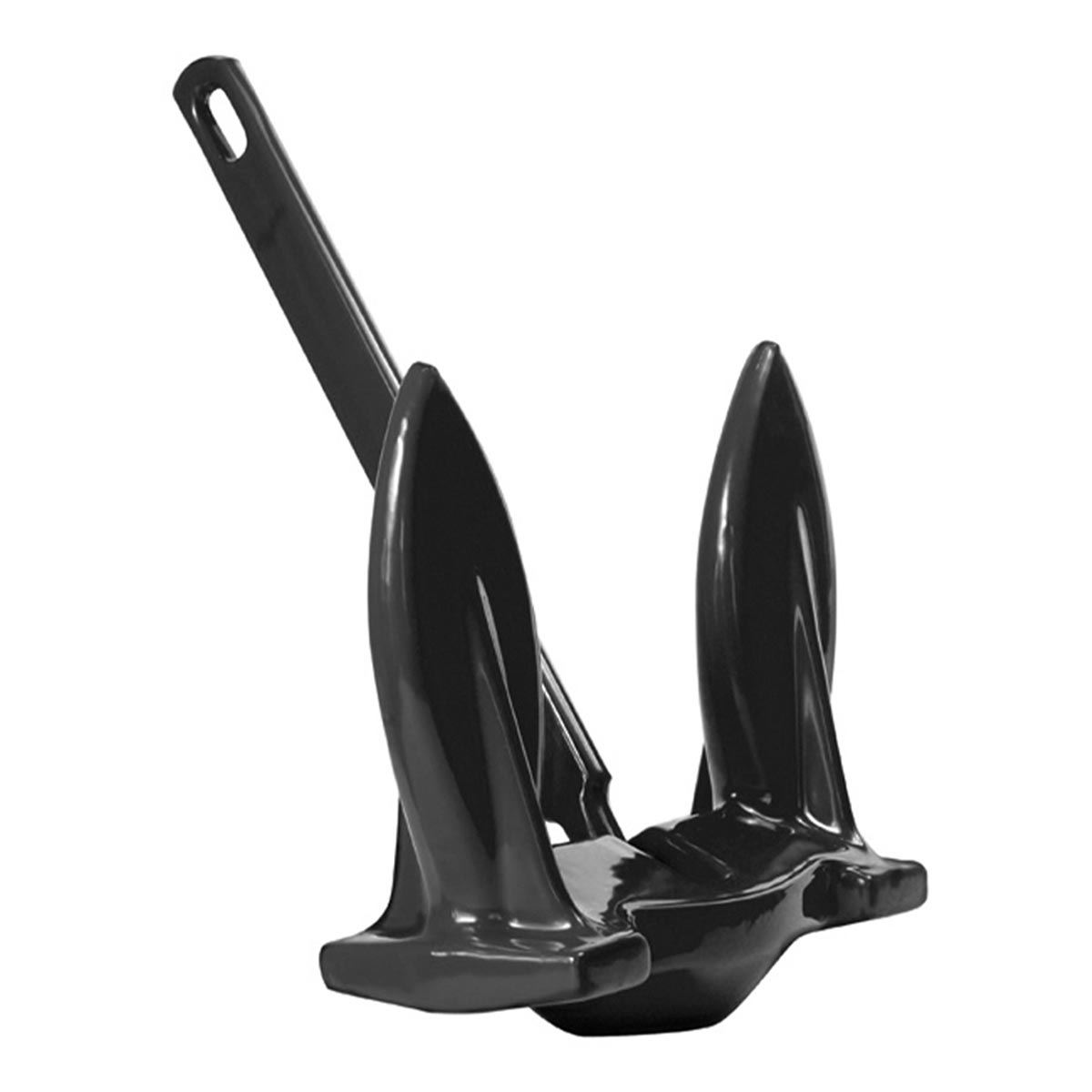 Heavy Duty 20 lb Navy Anchor for Boats, Ships & Marine Use - Durable Galvanized Steel Anchor for Secure Mooring & Anchoring in Water