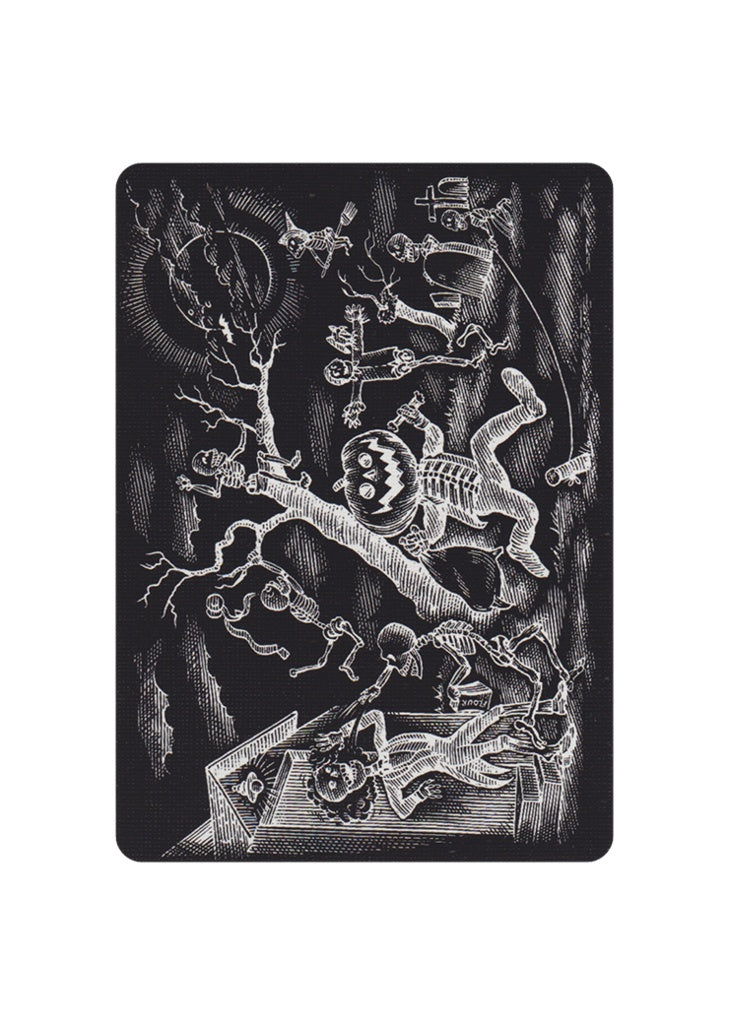 Fulton's October Playing Cards - Premium Deck for Poker, Magic Tricks & Game Nights | Halloween & Fall-Themed Card Games