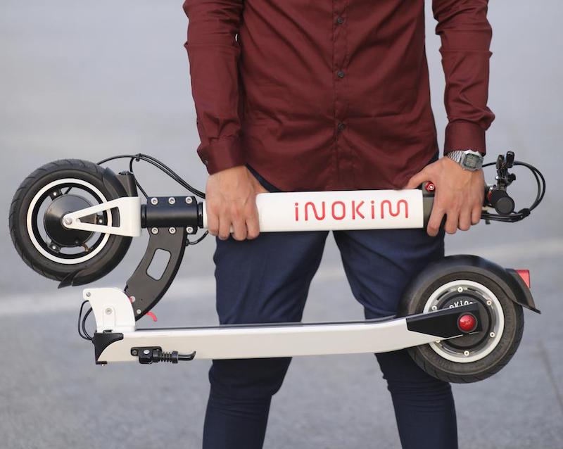 Inokim Light2 Electric Scooter - Foldable, Lightweight & Portable for Urban Commuting & Short Trips - Perfect for Adults & Teens