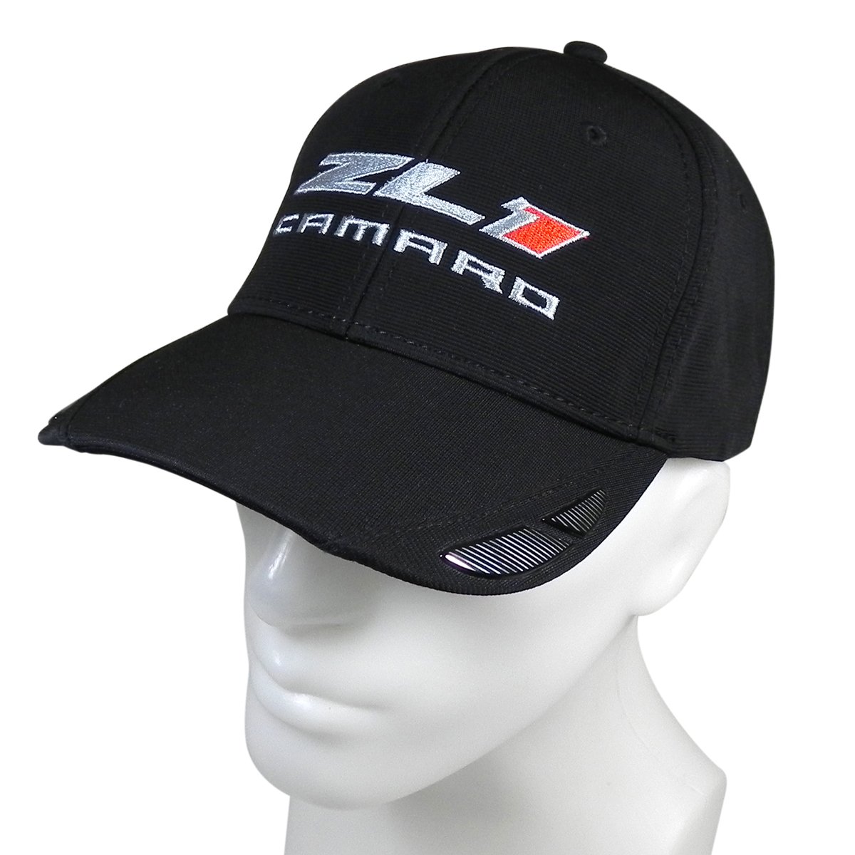 Ralph White Chevrolet Camaro ZL1 Carbon Fiber Look Baseball Cap - Stylish Performance Car Accessory for Racing Enthusiasts & Car Shows