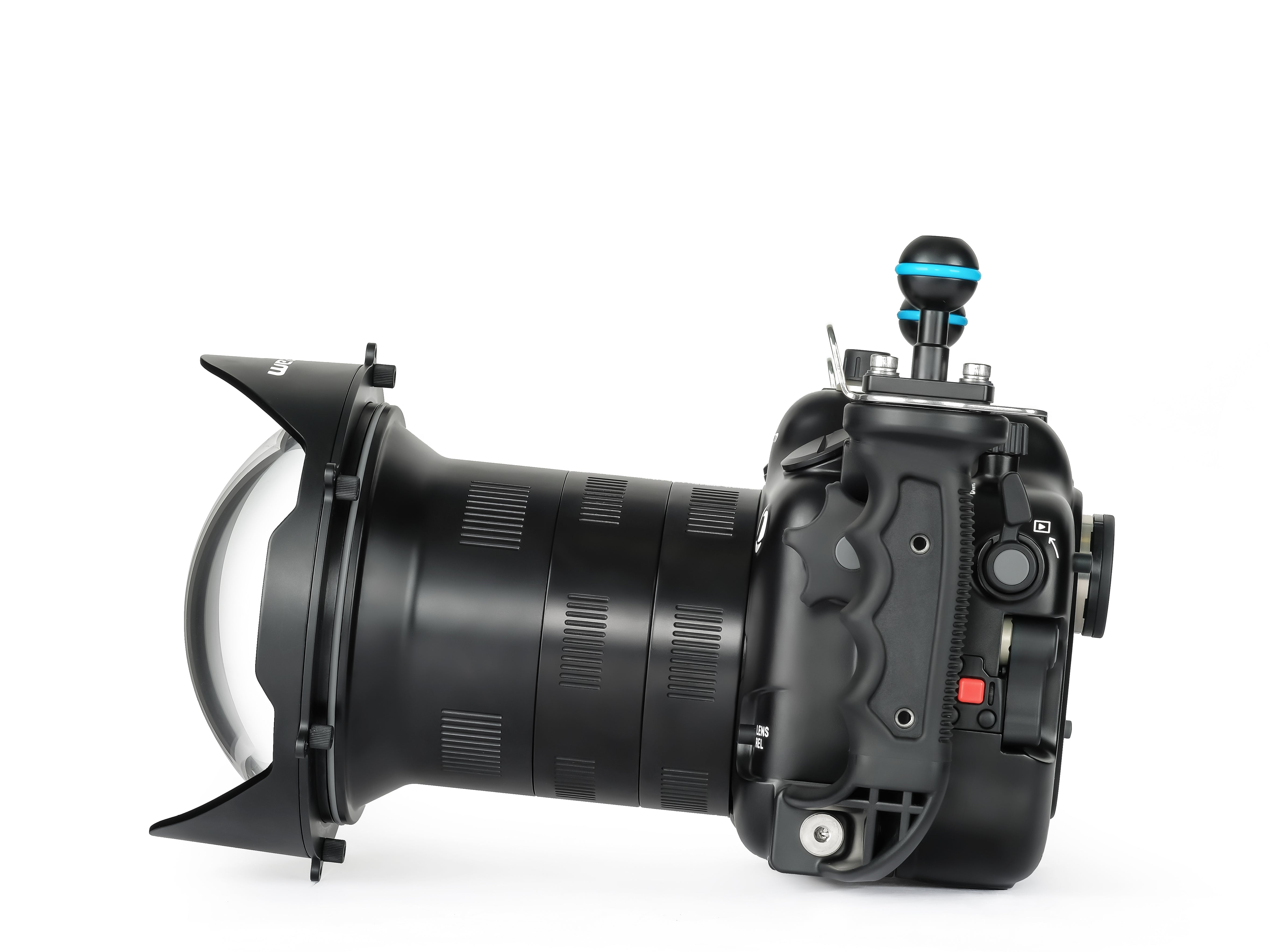 Sony α1 Camera Housing - Waterproof Case for Sony Alpha 1 Underwater Photography & Diving Accessories - Perfect for Scuba Diving, Snorkeling, and Marine Adventures