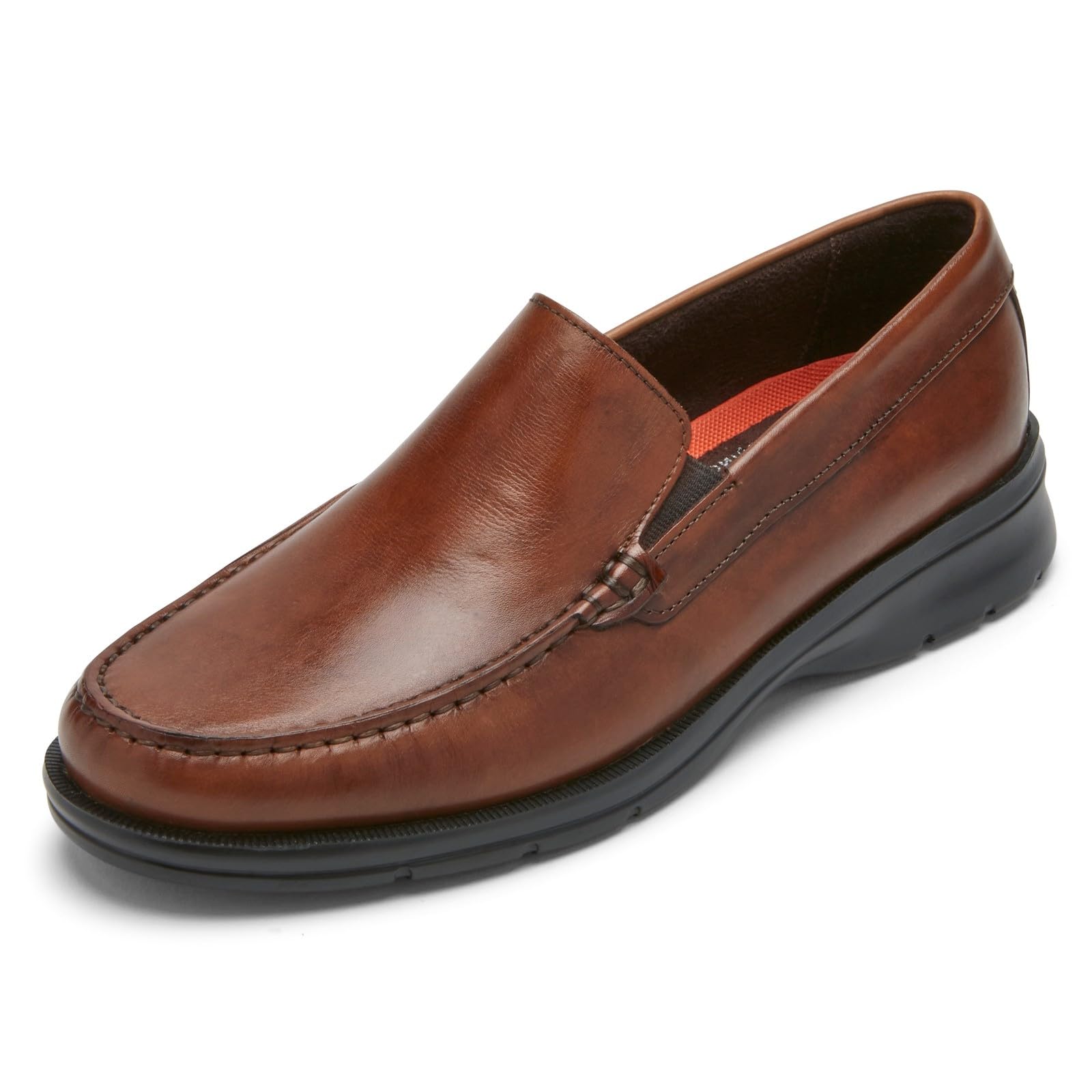 Rockport Men's Palmer Venetian Loafer - Comfortable Slip-On Dress Shoes for Business & Casual Wear | Office, Travel & Special Occasions