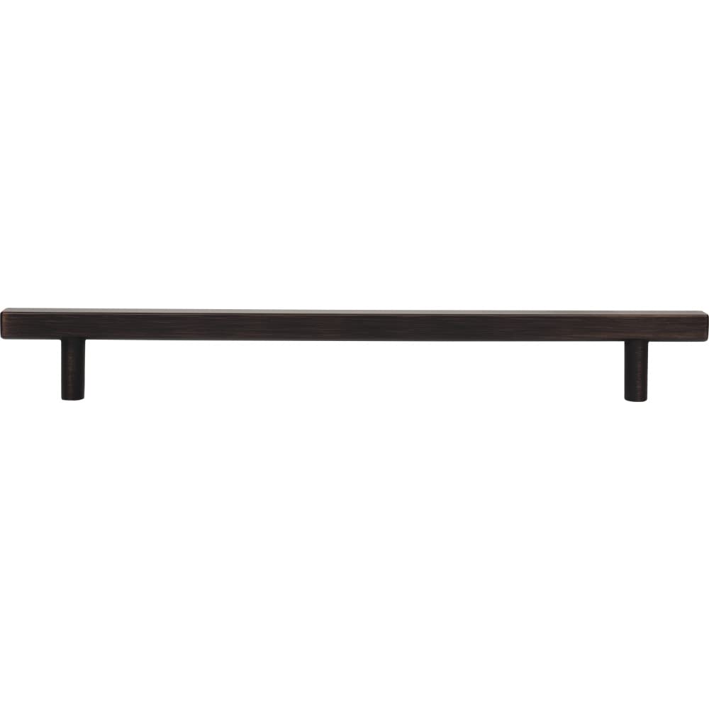 Jeffrey Alexander 12 Inch Brushed Oil Rubbed Bronze Square Cabinet Pull - Dominique Collection Appliance Handle for Kitchen Cabinets, Drawers & Furniture Hardware Upgrade