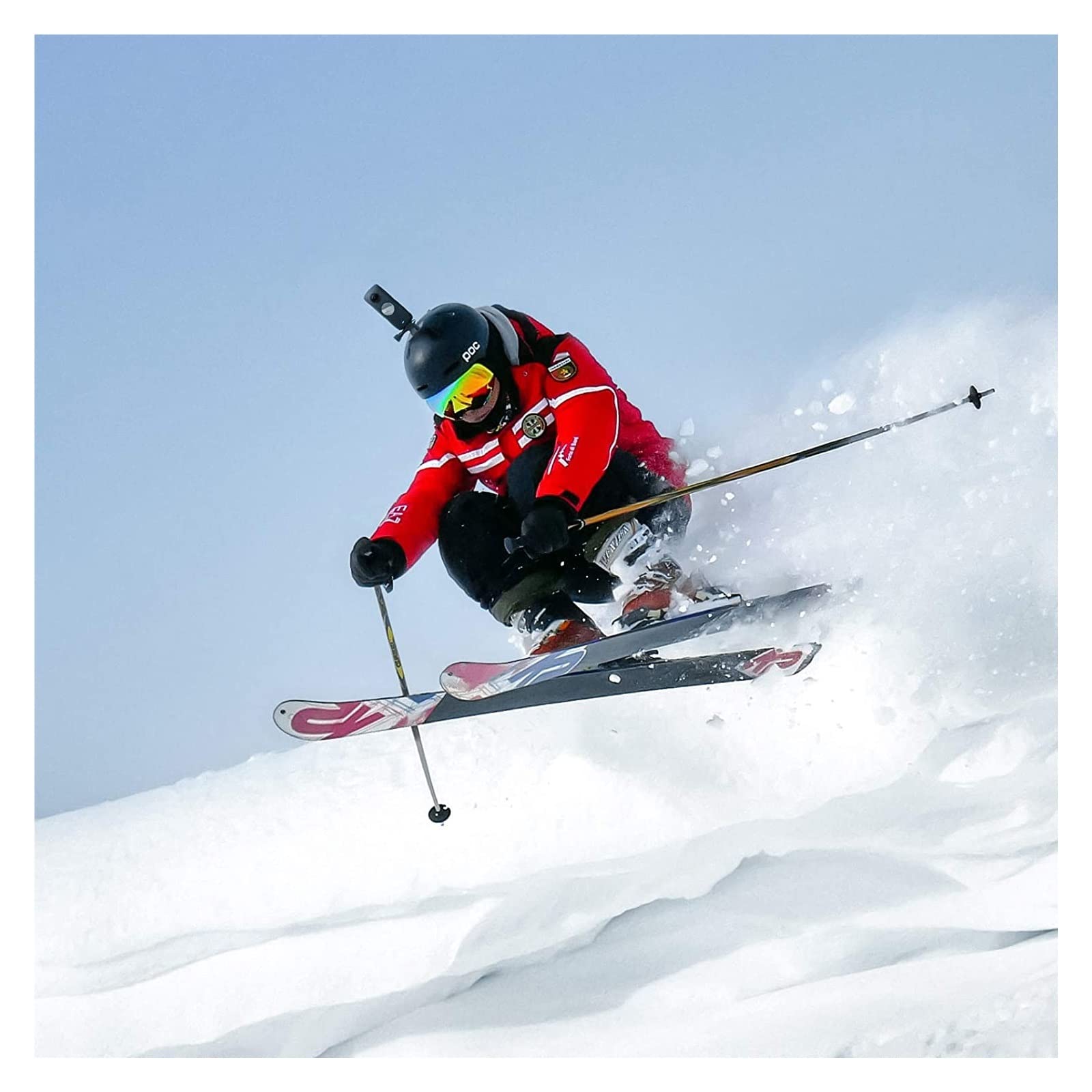 4K 30fps Waterproof Action Camera with Stabilization, Touch Screen, AI Editing & Live Streaming - Perfect for Sports, Vlogging & Outdoor Adventures (Standalone)