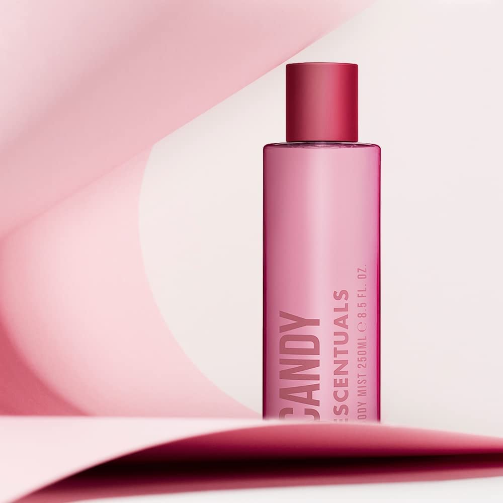 Escentuals Women's Fruit Candy Layering Set - Lychee & Candy Scented Body Mist Spray Perfume Gift Set (2 x 250ml) | Sweet Fragrance for Daily Wear, Date Nights & Special Occasions