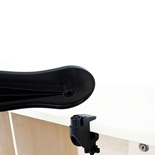 Ergonomic Adjustable PC Wrist Rest & Mouse Pad - Rotating Arm Stand Holder for Computer Desk, Home Office Health Care Support - Perfect for Gaming, Typing, and Long Work Sessions
