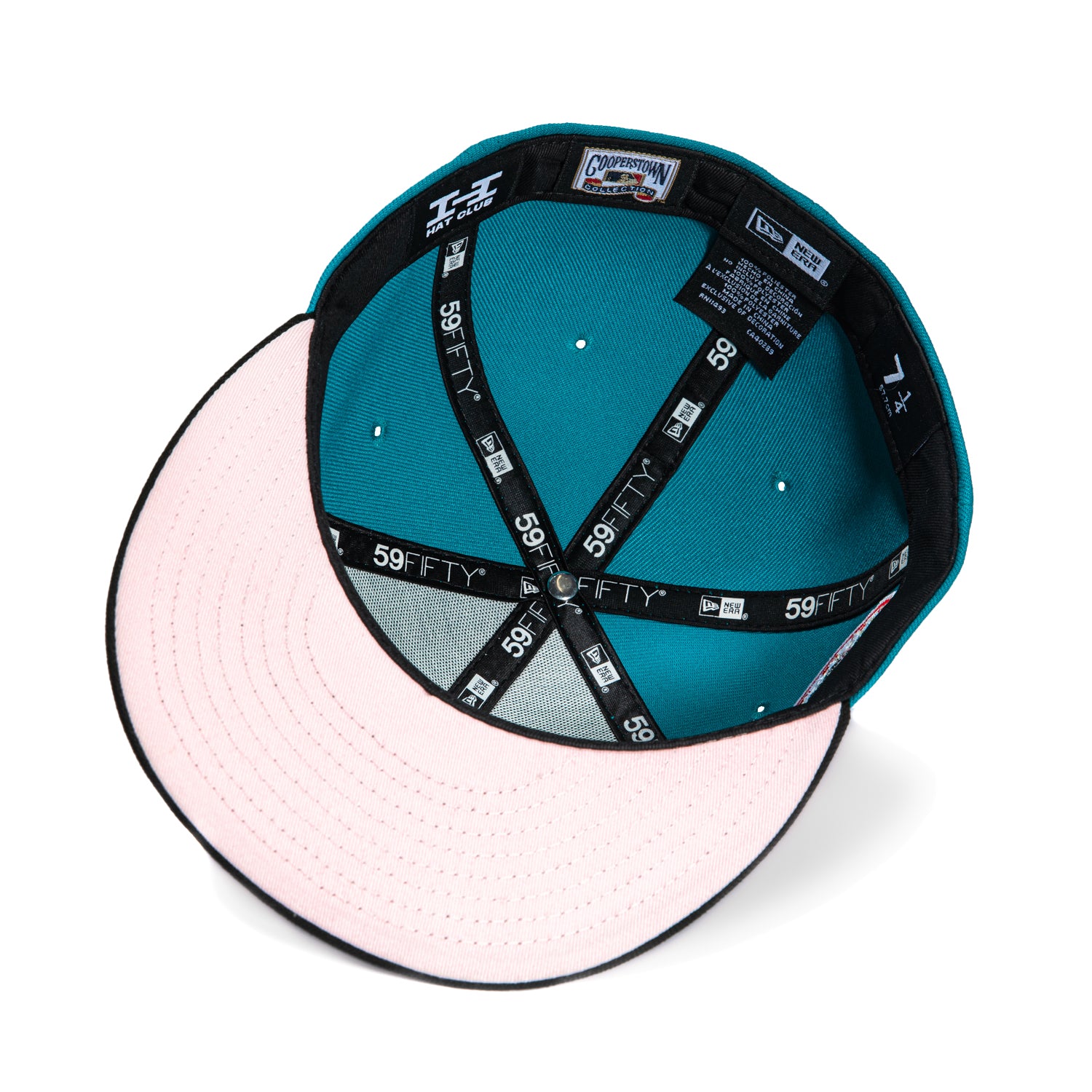 New Era 59Fifty New York Yankees 1942 All Star Game Patch Snapback Hat - Teal, Black & Metallic Silver - Official MLB Baseball Cap for Men & Women - Perfect for Games, Collecting & Streetwear Fashion
