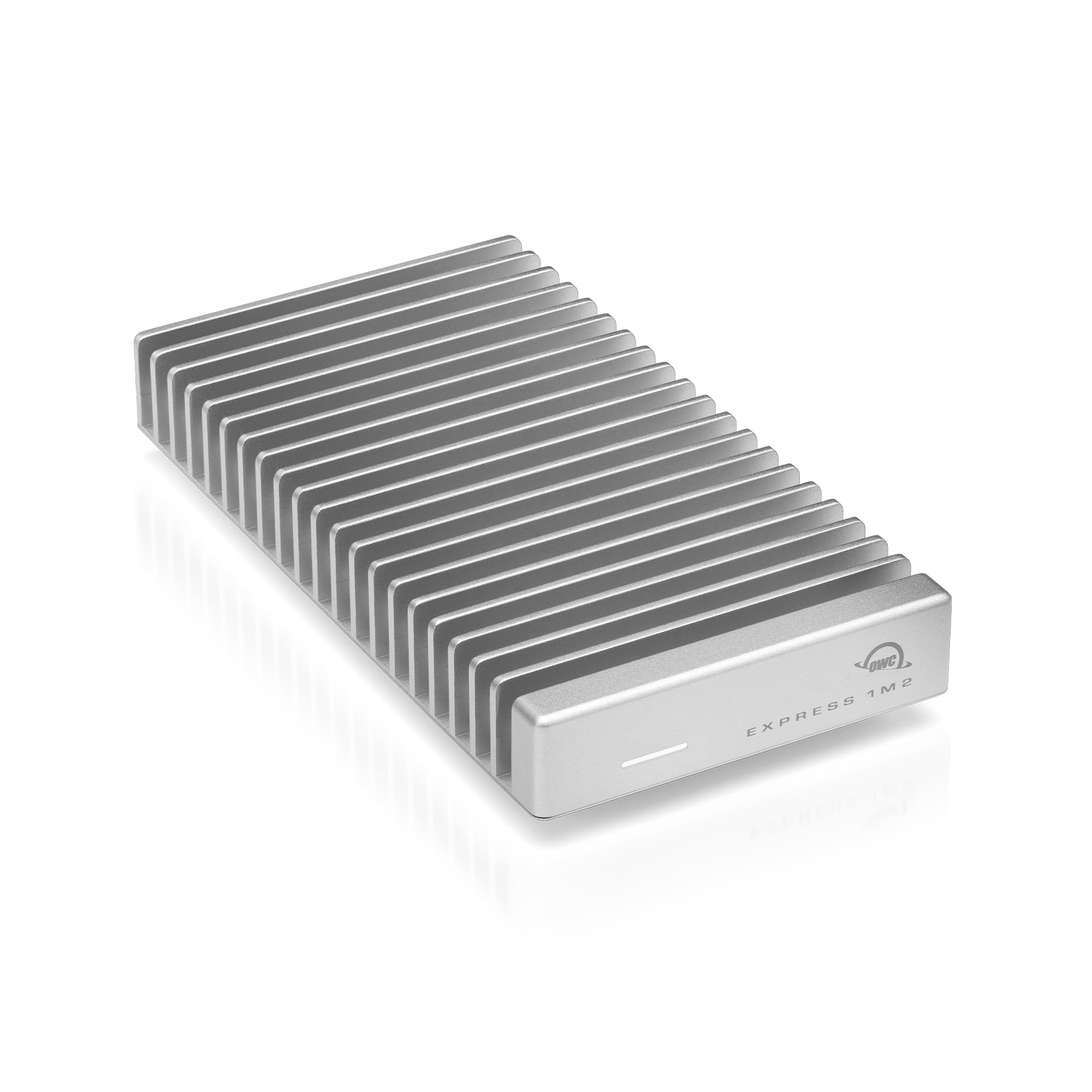 OWC 1TB Express 1M2 Portable NVMe SSD - Thunderbolt 3/USB-C External Solid State Drive with Aluminum Heat Sink | Ultra Fast Storage for Video Editing, Gaming & Creative Professionals