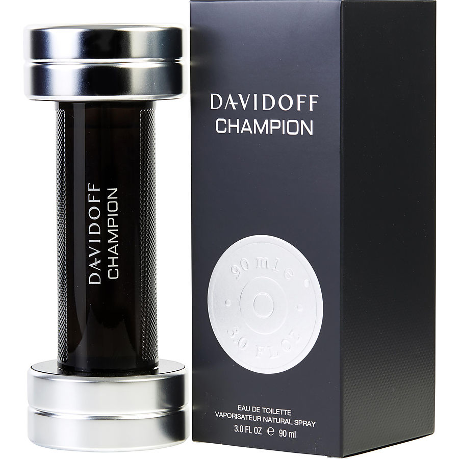 Davidoff Champion Men's Eau de Toilette Spray - 90ml | Fresh & Woody Fragrance for Daily Wear, Office & Night Out