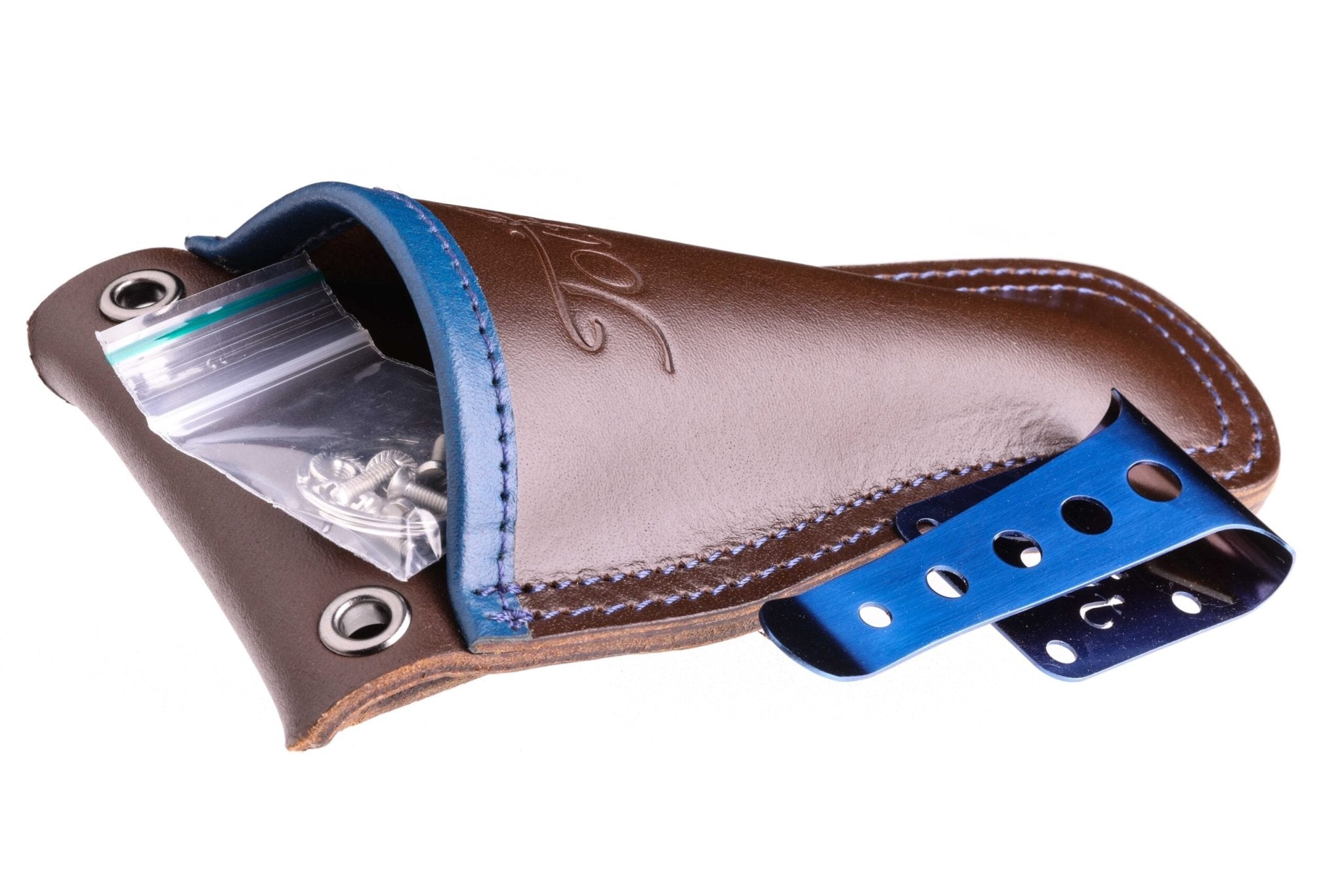 Premium Leather Fishing Pliers Sheath - Durable & Water-Resistant Holder for Saltwater & Freshwater Fishing Accessories - Perfect for Fly Fishing, Bass Fishing & Outdoor Angling Gear