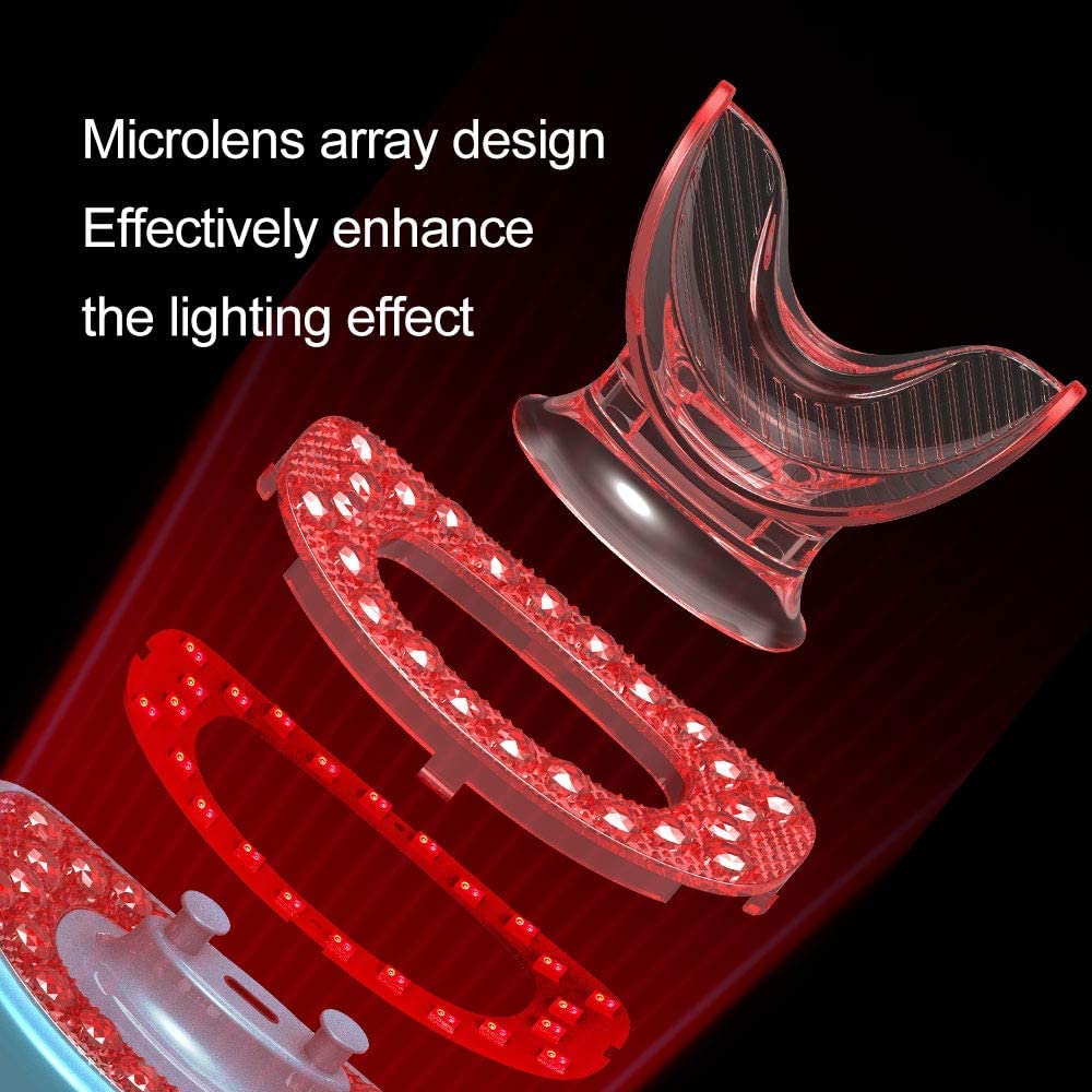 Electric Lip Plumper with LED Light Therapy - Automatic Lip Enhancer for Natural Fuller Lips | Beauty Tool for Bigger, Sexier Lips | Perfect for Home Use & Professional Makeup