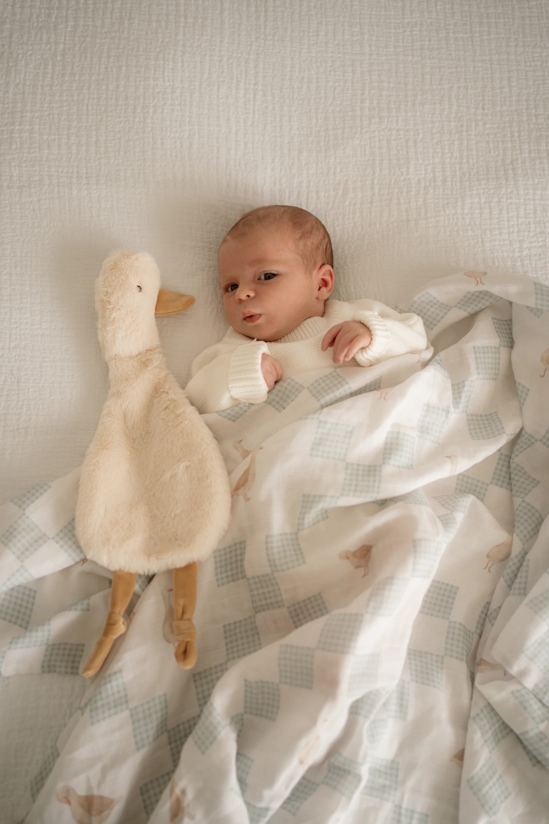 Pop Ya Tot Waddles the Goose Plush Toy - Soft & Cuddly Comfort Companion for Kids | Perfect for Bedtime, Playtime & Nursery Decor