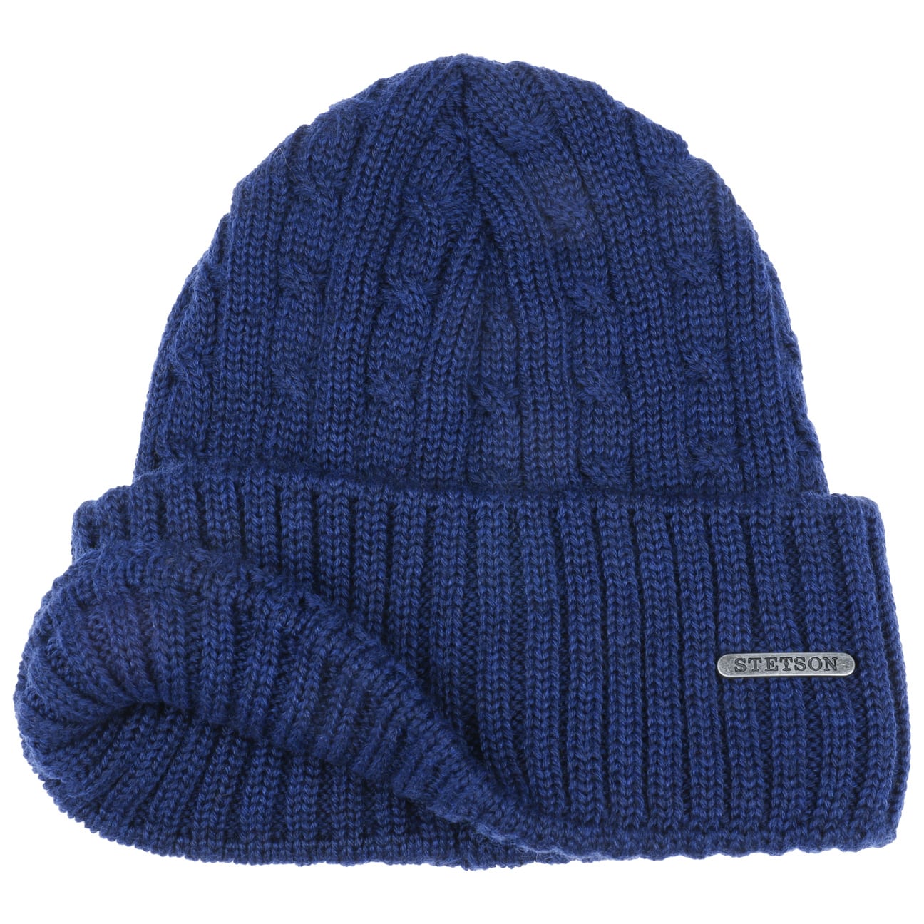 Stetson Georgia Wool Knit Hat with Cuff - Warm Winter Beanie for Men & Women - Perfect for Skiing, Hiking, and Outdoor Activities