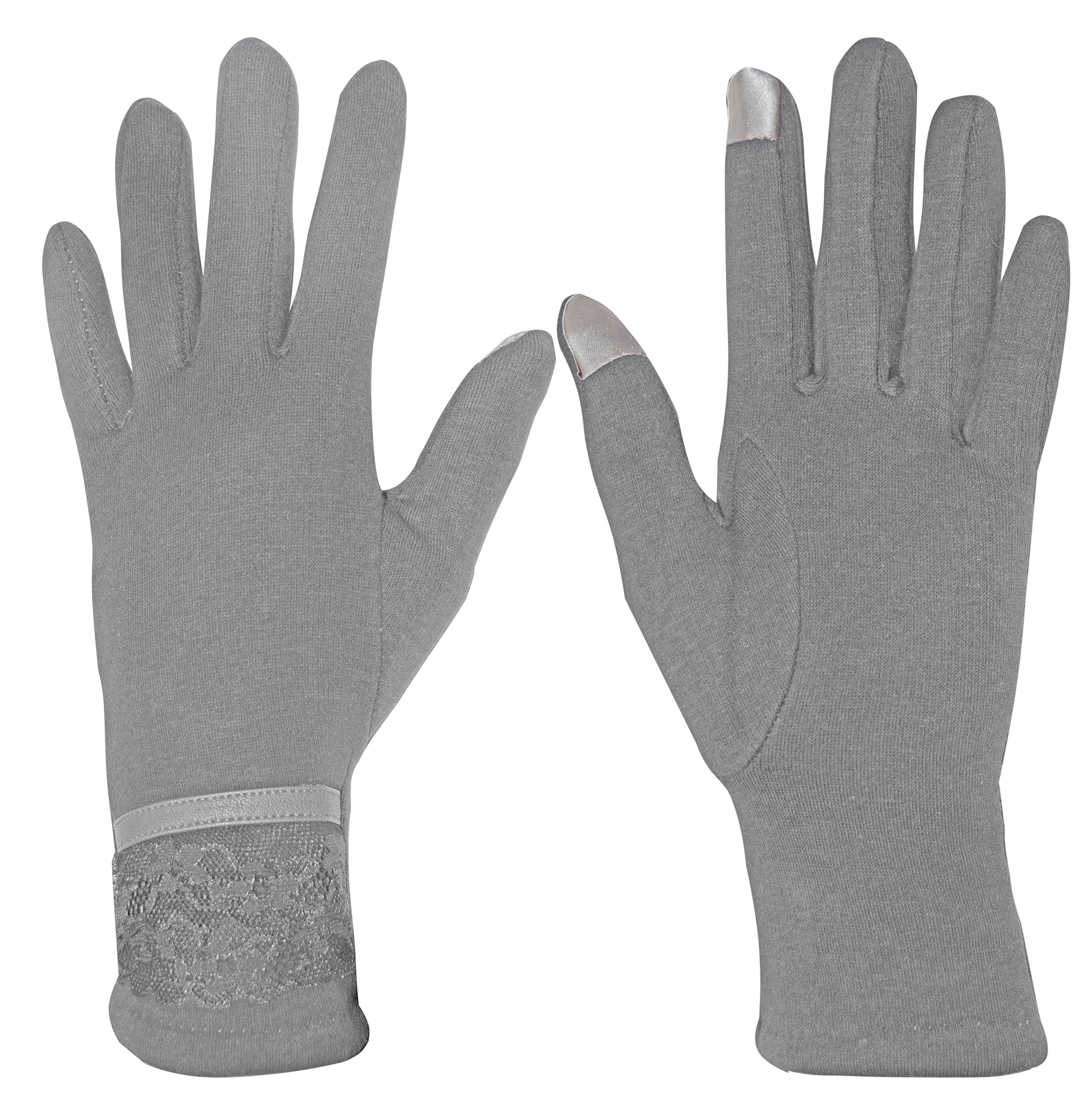 Women's Touch Screen Fleece Lined Winter Gloves - Warm Thermal Texting Gloves for Cold Weather - Perfect for Skiing, Snowboarding & Outdoor Activities