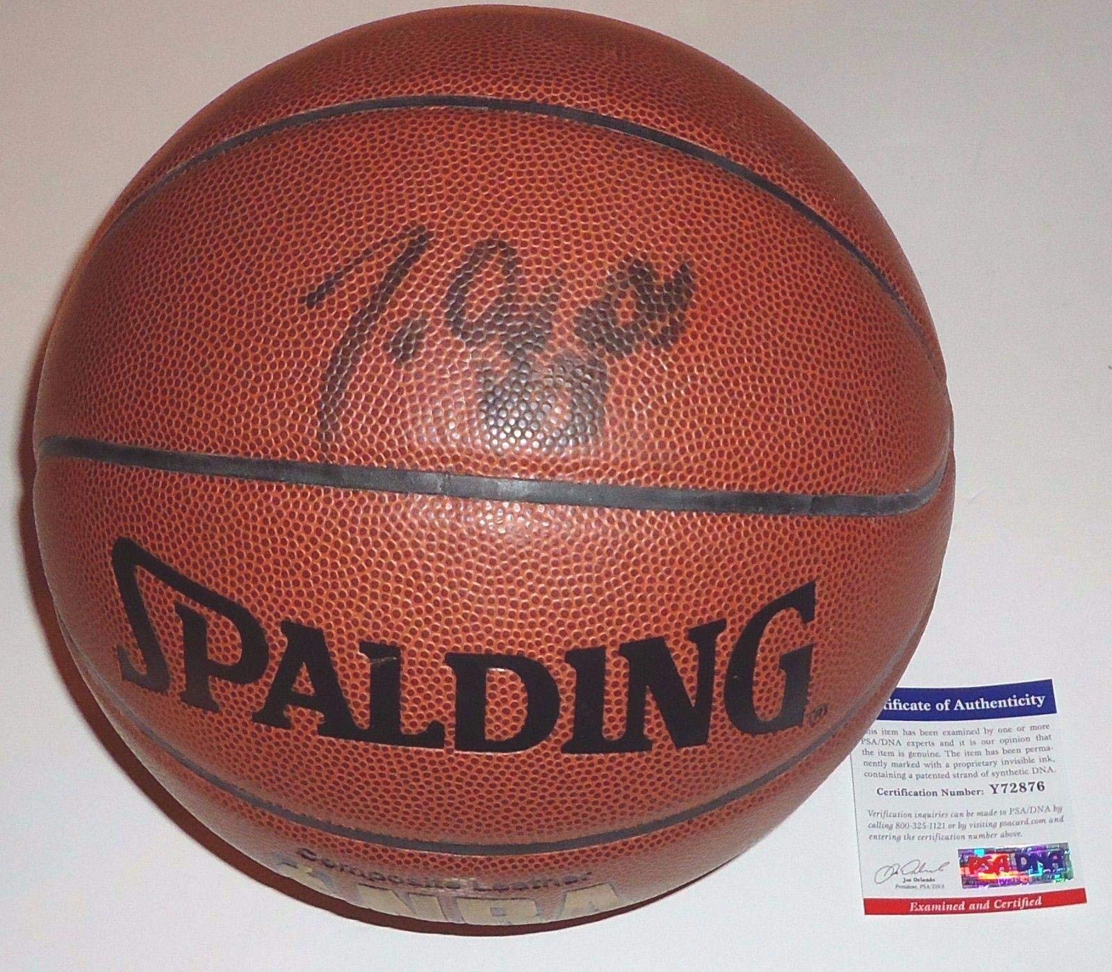 John Wall Autographed NBA Basketball - Washington Wizards PSA/DNA Certified (Y72876) - Signed Collectible Sports Memorabilia for Fans & Gift Ideas