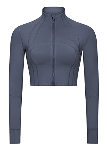 Dark Blue Yoga Jacket