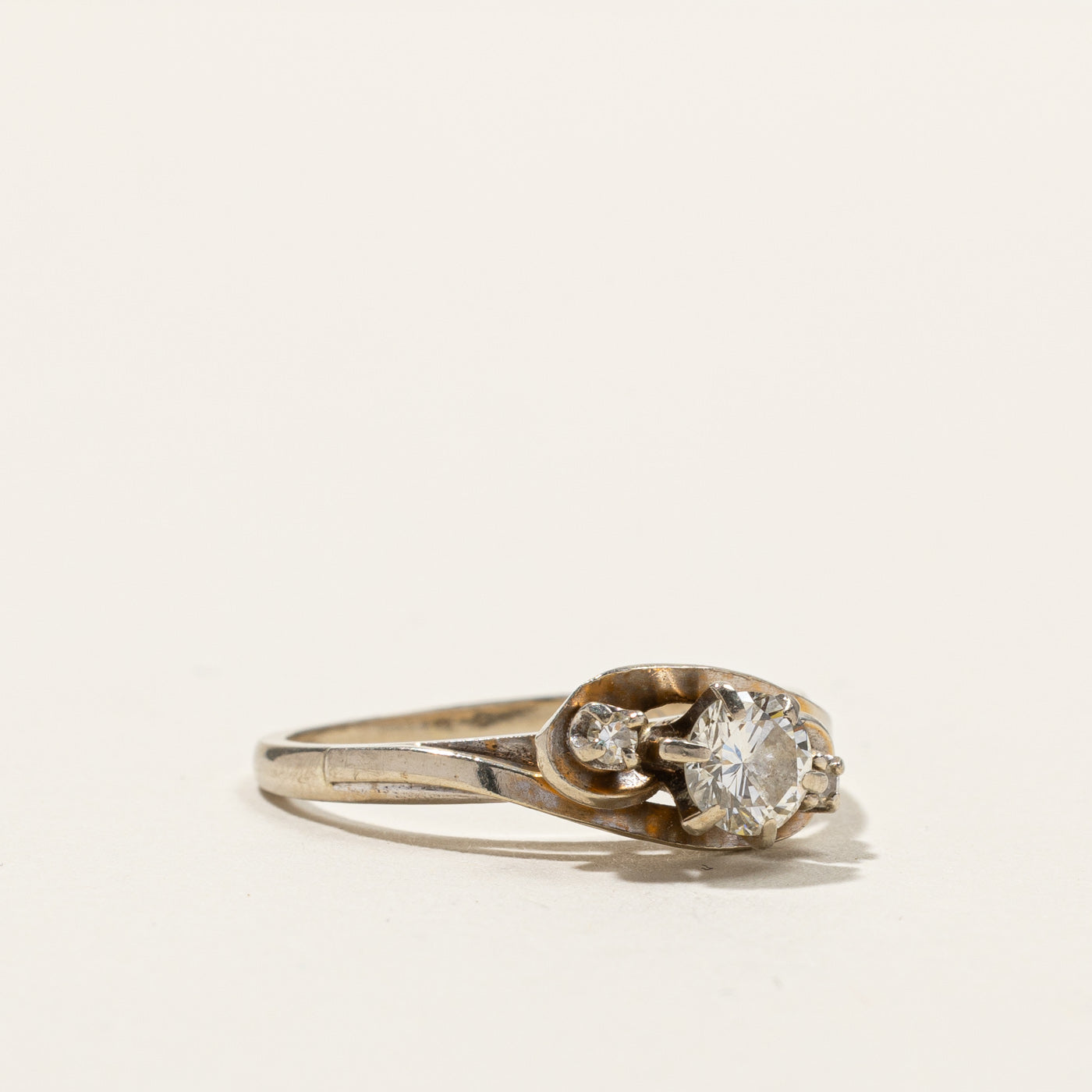 0.51ctw Three Stone Diamond Engagement Ring - Size 6.75 | Ideal for Proposals, Anniversaries & Special Occasions | Perfect Gift for Her