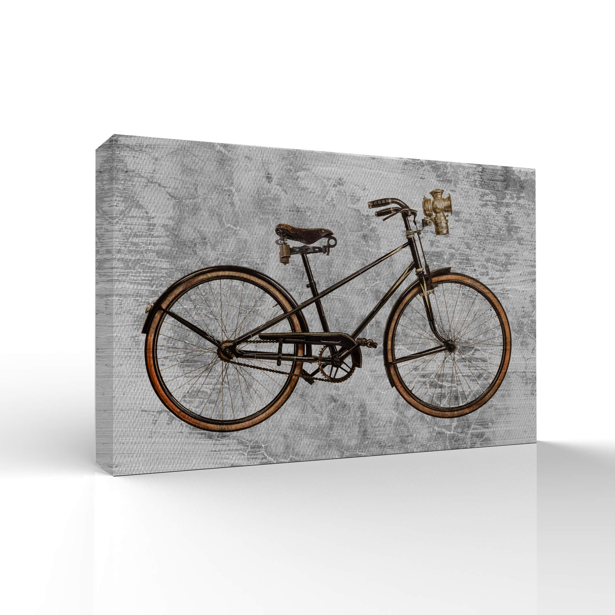 Wall26 Outdoor Bike Giclee Canvas Wall Art - 16x24 Inches, Perfect for Bedroom, Living Room, House Decoration, and Home Art Inspiration