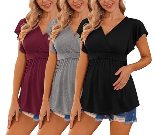 Wine Red+grey+black(3pcs)