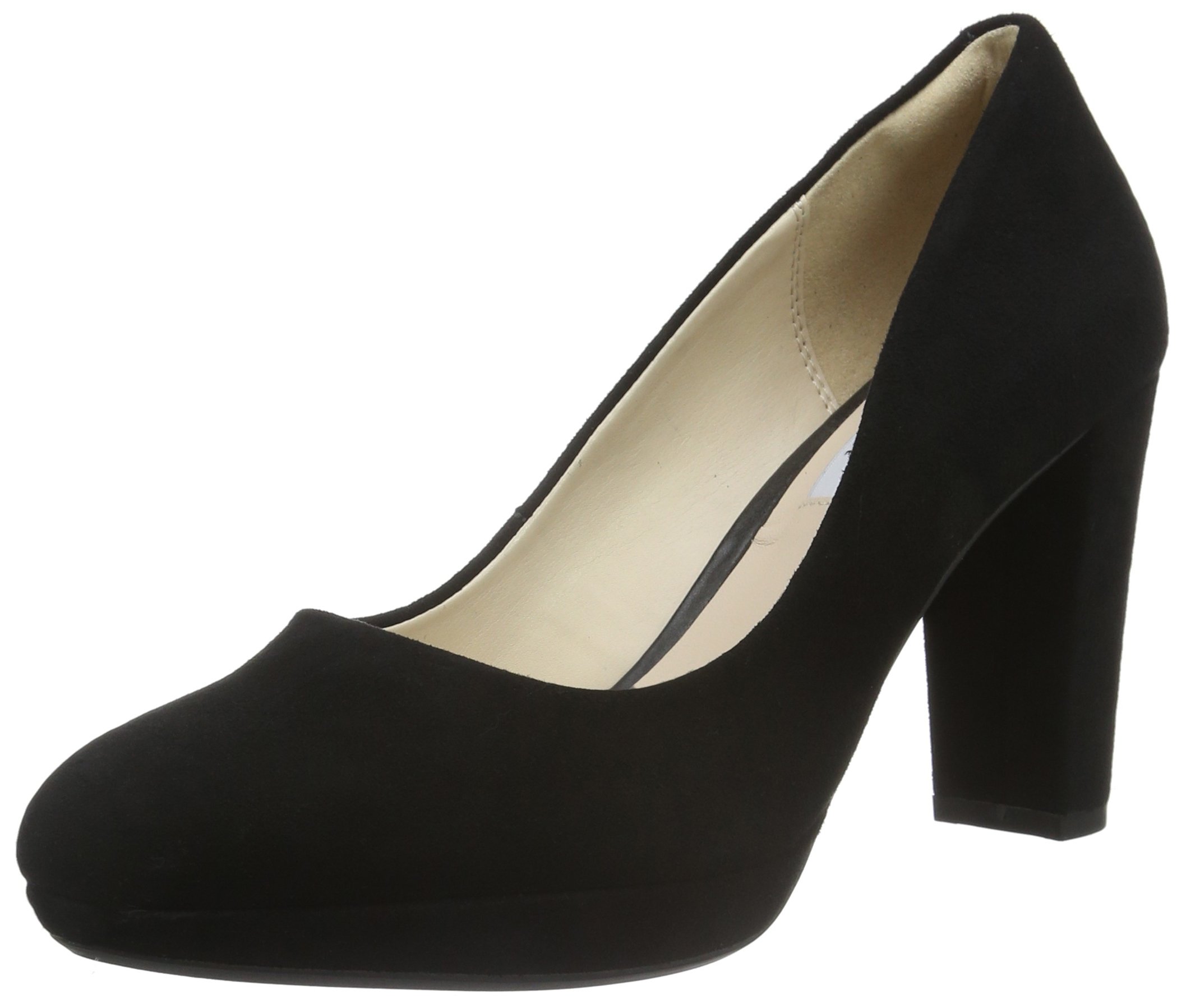 Clarks Women's Kendra Sienna Loafers - Comfortable Slip-On Shoes for Work, Office & Casual Wear | Premium Leather & Cushioned Footbed