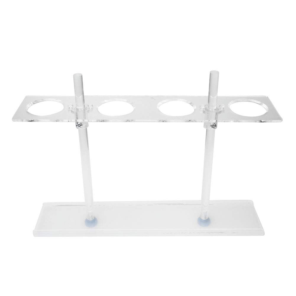 Adjustable Height Funnel Rack Stand with 4 Holes - Laboratory Funnel Holder for Separating & Displaying Funnels - Durable Lab Fixing Supplies & Accessories - Perfect for Chemistry Experiments, Scientific Research & Lab Organization